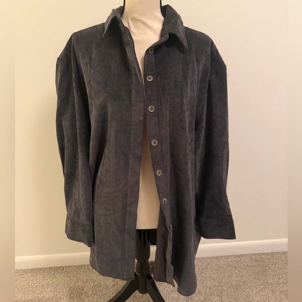 Zara Gray Shacket